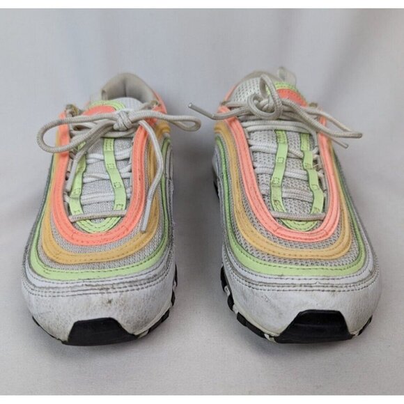 Nike Air 6.5 Max 97 Essential White Melon Mint Volt Shoes Sneakers Multicolored - Picture 4 of 16